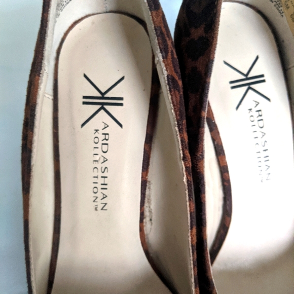 Kardashian Kollection Animal Print Heels - Picture 4 of 8